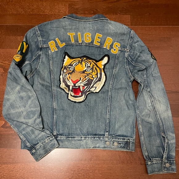 Polo Ralph Lauren R. L. Tigers denim jacket - Picture 4 of 10